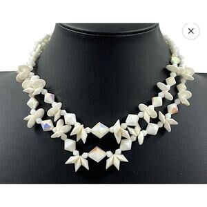 80s 90s Quality Chunky Gold Lucite iridescent Drop Leaf Earrings